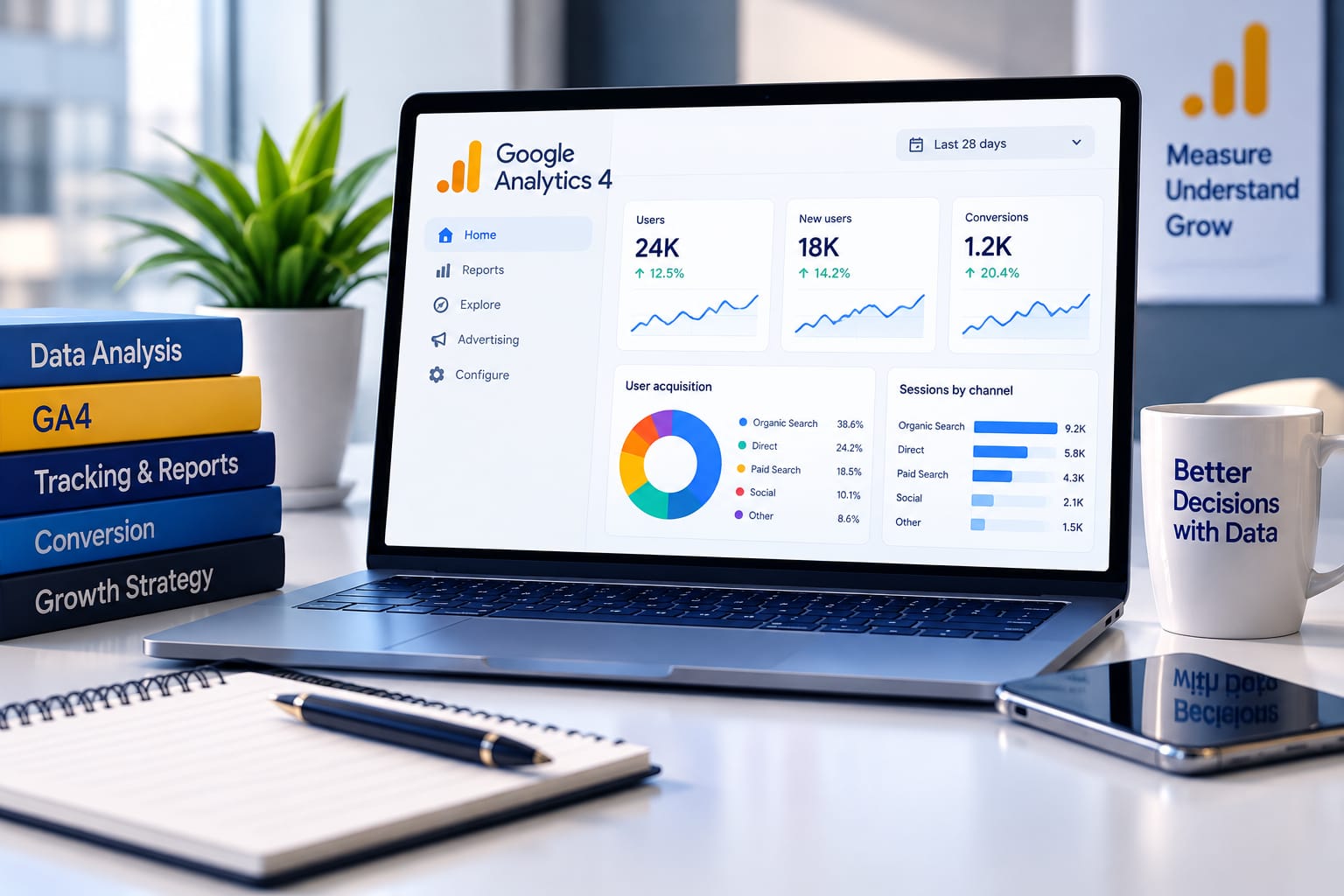 Digital marketing Articles About GA4 analytics and website tracking